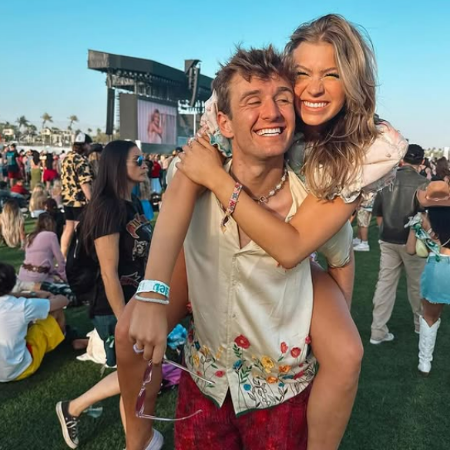 Sydney Morgan and Carter Kench in Cochella.